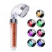 CNASA LED Shower Head 7 Color Changing Lights Filter Shower Head High Pressure Bathroom Spa Negative Ion Sprinkler and Chlorine Double Filter Prevention Dry Skin and Hair(Universal Connectors) - B0786CNG6R